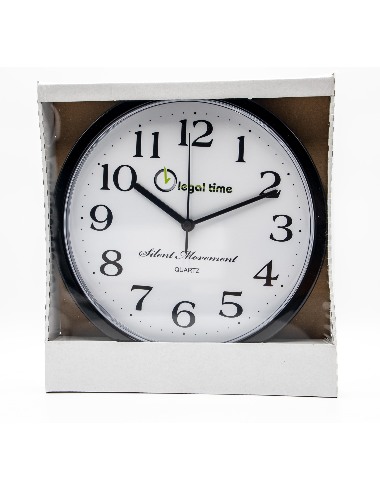 Ceas perete Legaltime - Negru