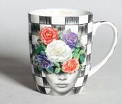Cana porcelan Womens Floral 02466
