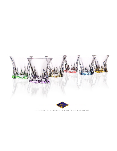 Cooper Whiskey Tumbler, sprayed